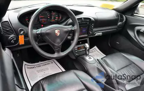 2002 Porsche 911 Carrera 2 из США, поврежденный, VIN WP0AA29932S621XXX
